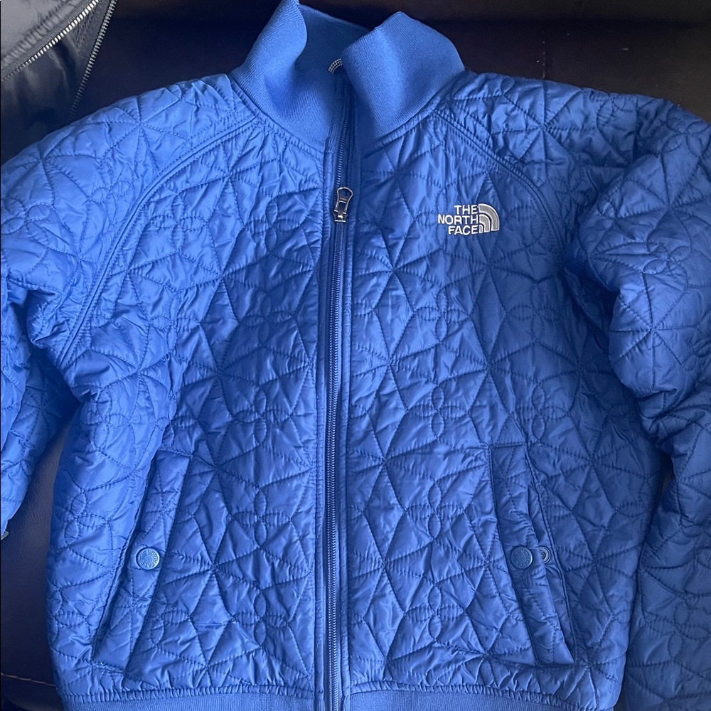 The North Face Royal Blue Quilted Jacket